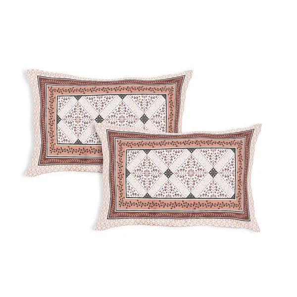 Brown_Cotton_Regal_Harmony_Double_Bedsheet_With_Pillow_Cover_90_X_108_Cmcm